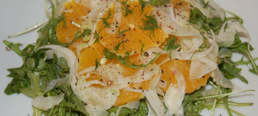 Orange, Fennel and Arugula&nbsp;Salad