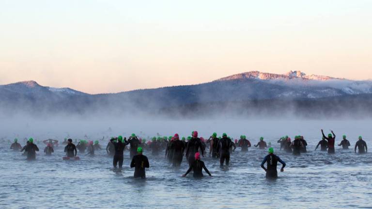 The cleanest and clearest water I'll ever swim in.  Getting into the water wasn't the issue.   Getting out was the challenge.