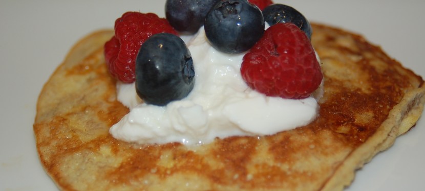 Flourless Banana and Egg Pancakes