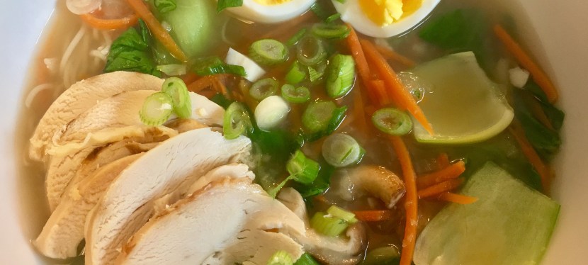 Easy Ramen Chicken Soup